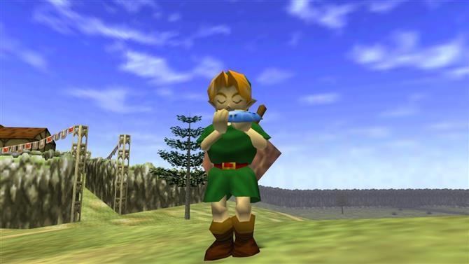 Ocarina of Time-ის პროტოტიპის კადრებში ნაჩვენებია პორტალი, სანამ პორტალი იქნებოდა